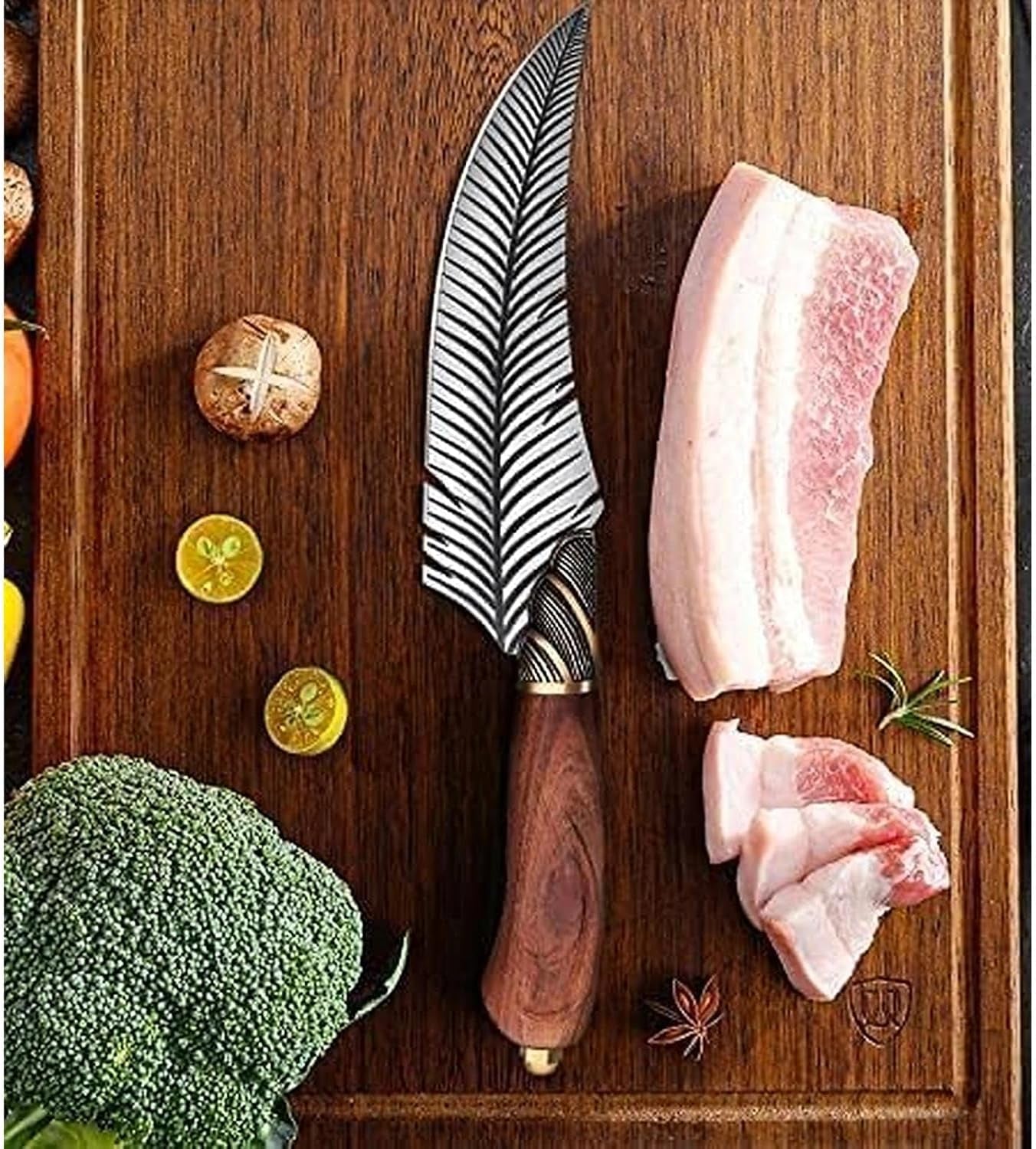 feather-viking-boning-knife-6-inch-professional-viking-knife-meat-cleaver-full-tang-with-sheath-gift-box-for-outdoor-camping-thanksgiving-gifts-for-men-women