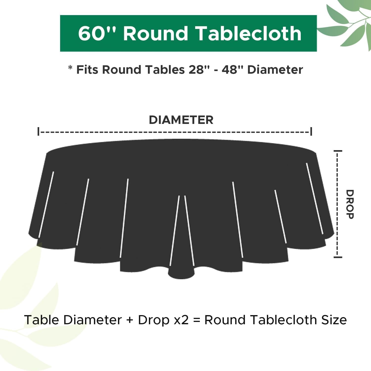 round-tablecloth-60-inch-sage-outdoor-fabric-table-cover-small-circle-folding-table-cloths-linen-water-resistant-washable-for-kitchen-dining-picnic-patio-outdoor-party-restaurant-tables