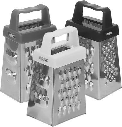 3Pcs Essential Kitchen Tools Stainless Steel Grater Slicer Shredder Carrot Peeler Vegetable Chopper for Slicing Shredding and Peeling1