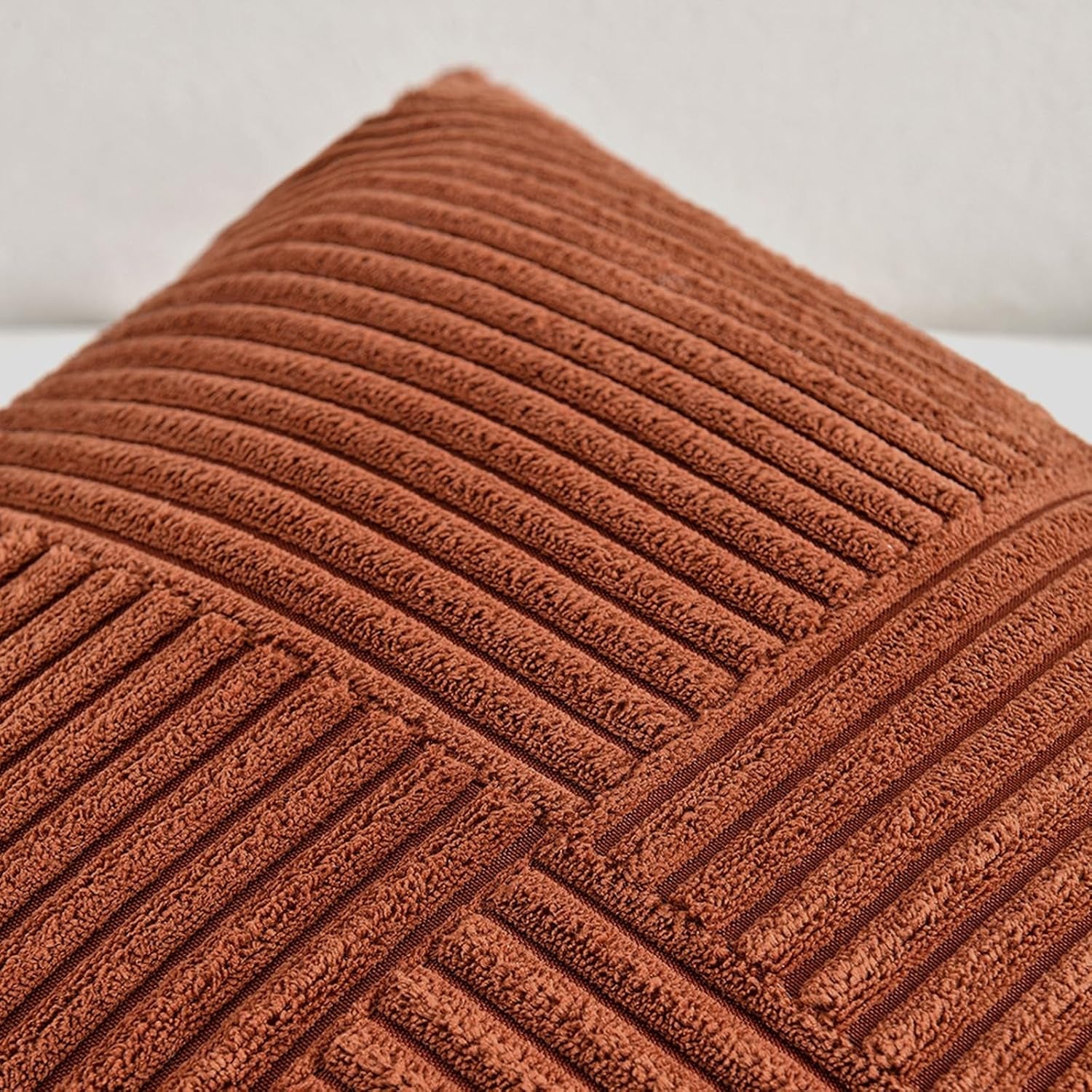 2-packs-rust-boho-decorative-throw-pillow-covers-18x18-inch-for-couch-bed-sofa-farmhouse-fall-home-decor-soft-corss-corduroy-patchwork-textured-terracotta-accent-cushion-case-45x45-cm