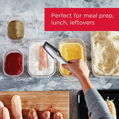 Rubbermaid Brilliance Food Storage Containers, 14 Piece Plastic Containers with Lids, Bpa-Free, Leak Proof, Clear3