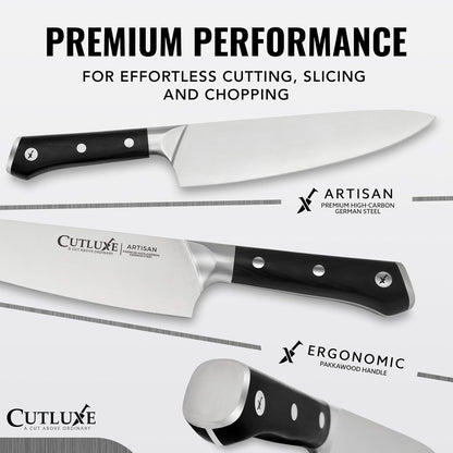 Kitchen Knives, 5-Piece Chef Knife Set – Razor Sharp German Steel3