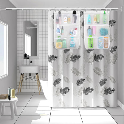 2 Pack Hanging Mesh Shower Caddy, 7 Pockets Quick Dry Shower Organizer5