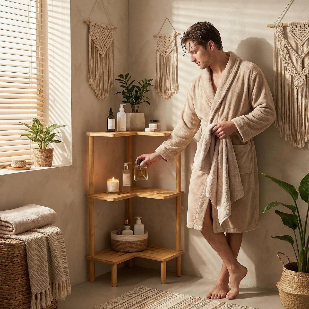 corner-shelves-shower-caddy-stand-3-tier-bamboo-space-saving-shower-organizer-with-anti-slip-feet-bathroom-shelves-for-inside-shower-large-capacity-storage-in-showers-kitchens-and-living-room