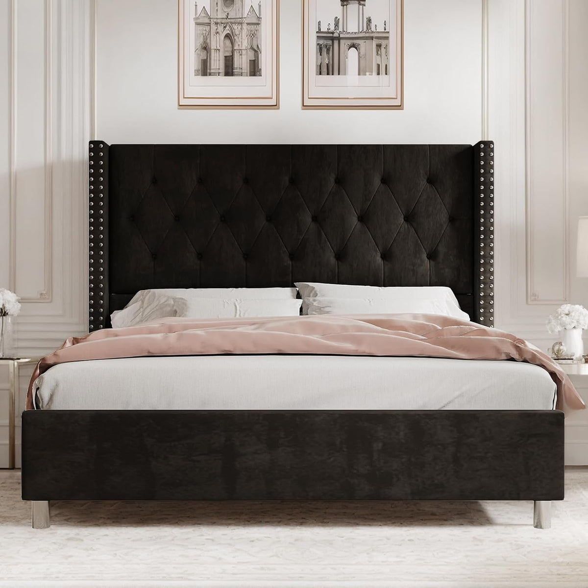 queen-velvet-bed-frame-with-49-2-tall-wingback-headboard-black