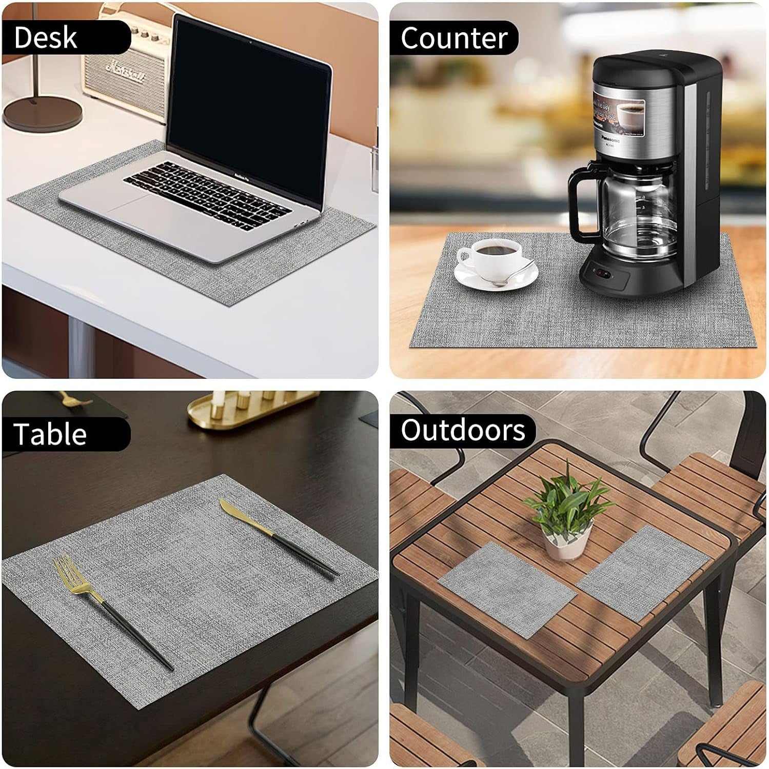 faux-leather-heat-resistant-placemats-6-packs-waterproof-wipeable-dining-pu-place-mats-for-indoor-outdoor-easy-to-clean-light-grey