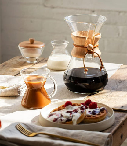 Pour-Over Glass Coffeemaker - Classic Series - 8-Cup - Exclusive Packaging | Manual Drip Coffee Brewer, Non-Porous Borosilicate Glass, Uses Bonded Filters, Sediment-Free5