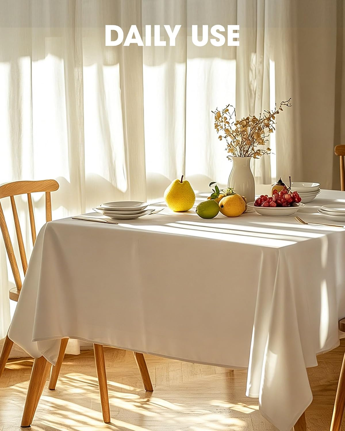 polyester-tablecloth-60-x-102-reusable-washable-2-pack-white-durable-rectangle-for-outdoor-party-picnic-wedding-banquet-birthday