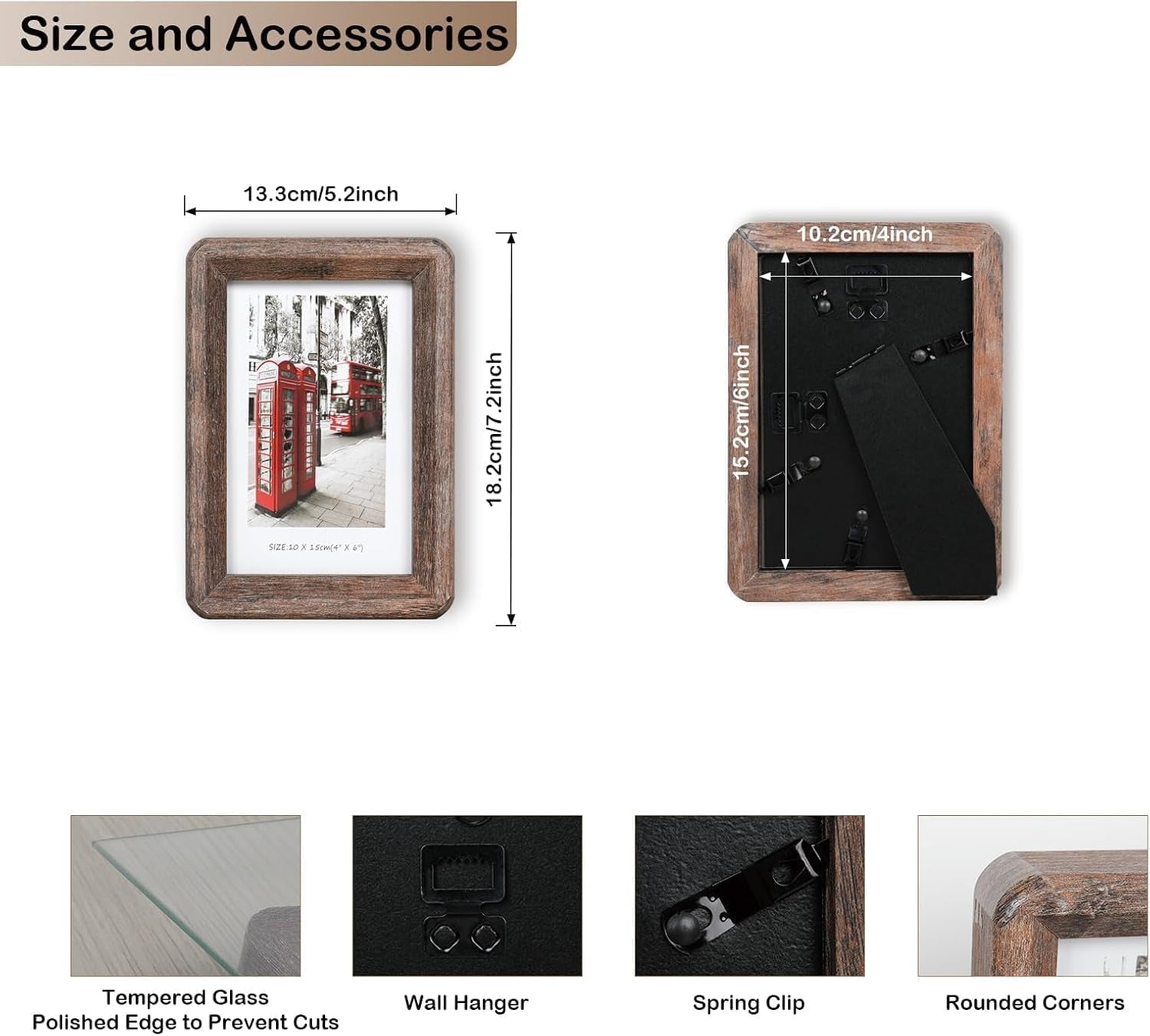 5x7-wooden-picture-frame-rustic-barn-wood-with-clear-tempered-glass