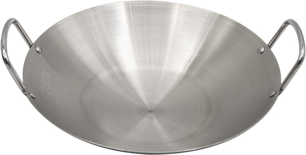 26Cm/10.23In Wok Thickened Stainless Steel Wok Pan Dual-Handled Frying Pan for Chinese Style Stir-Fry, Restaurant, Stove Top1