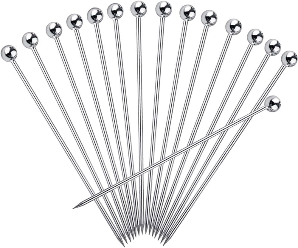 15pcs-cocktail-picks-stainless-steel-cocktail-toothpicks-4-3-in-reusable-garnish-sticks-bloody-mary-skewers-metal-martini-picks-for-olives-drinks-appetizers-fruit-bar-accessories