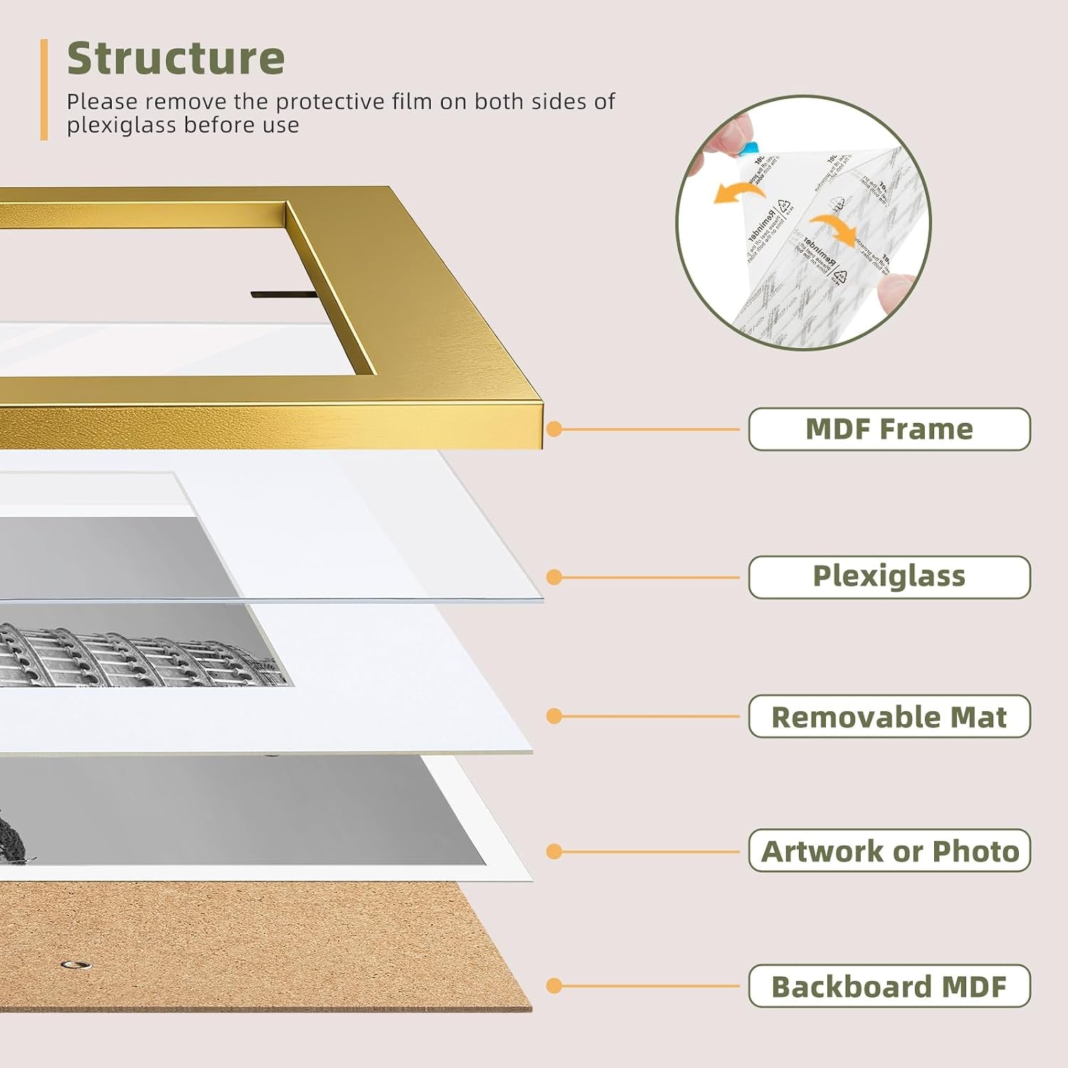 4x6-picture-frame-set-of-5-display-photo-3-5x5-with-mat-or-4x6-without-gallery-wall-frame-set-wall-or-tabletop-display-gold