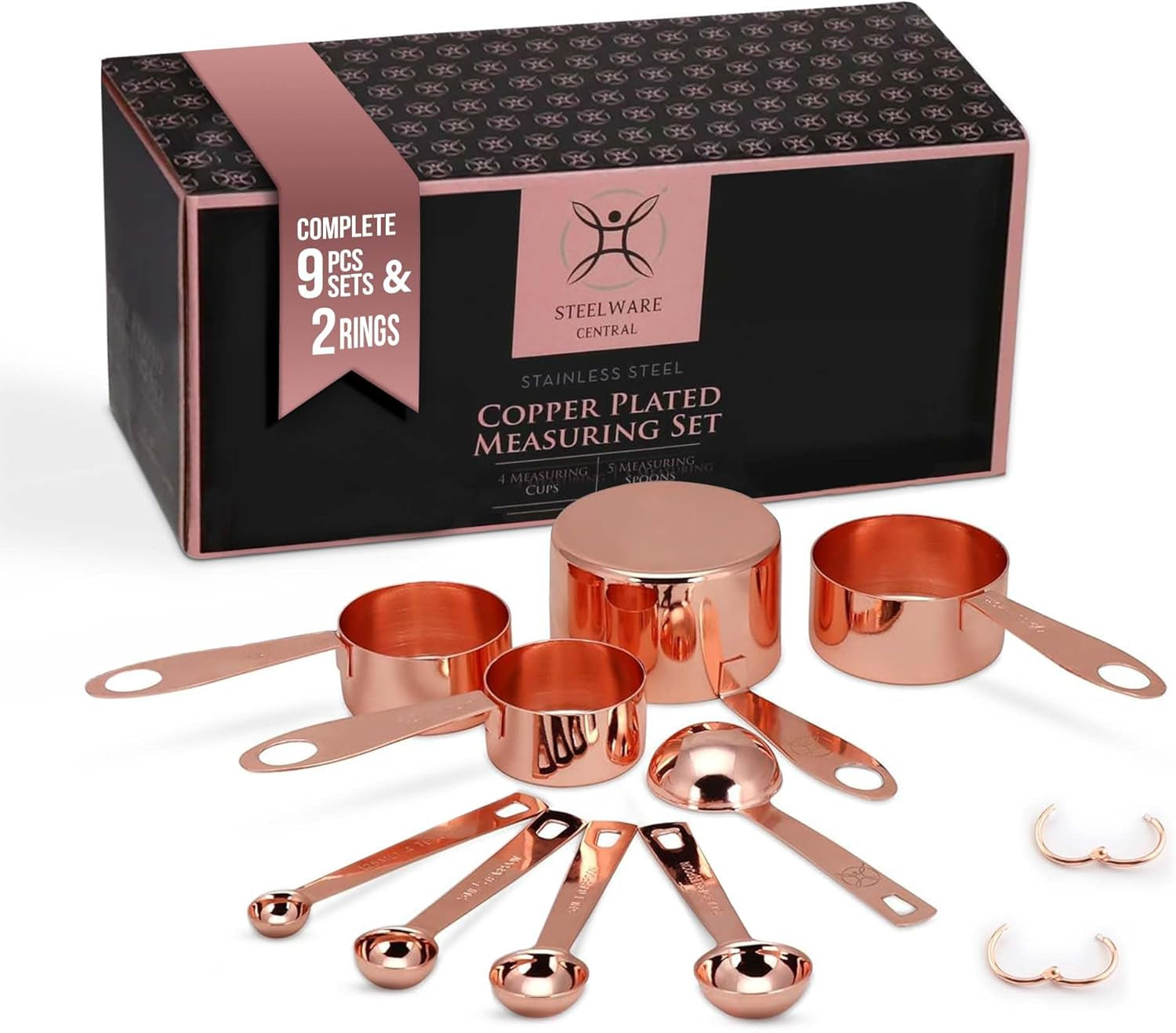 copper-measuring-cups-and-spoons-set-9-piece-food-grade-stainless-steel-measuring-set-with-2-storage-rings-for-heavy-duty-cooking-baking-rose-gold