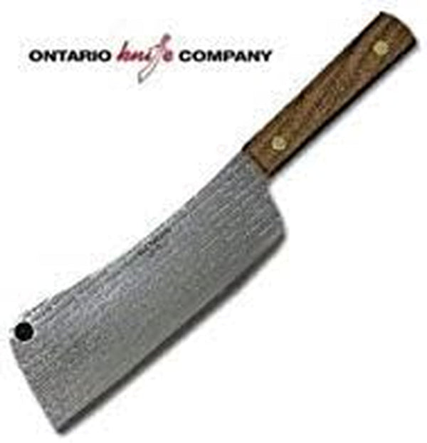 New Old Hickory 76-7 Usa 7" Meat Cleaver Kitchen Knife1