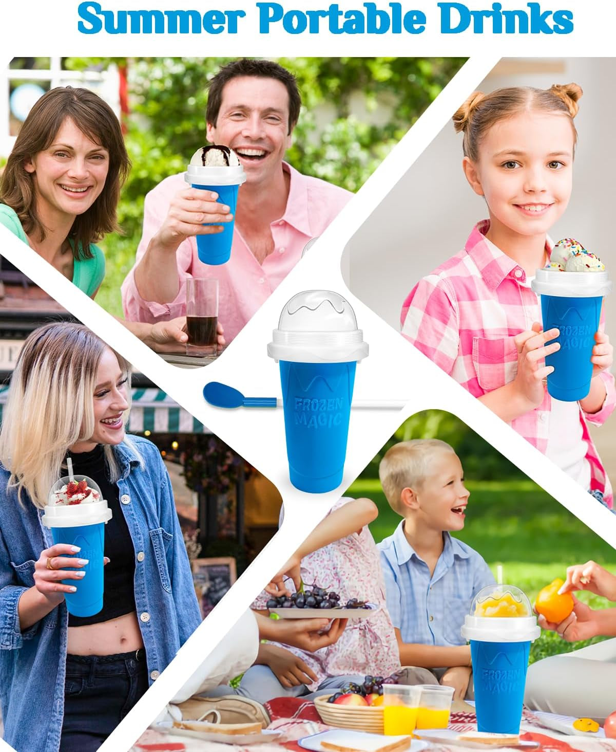slushie-cup-double-layers-silica-diy-portable-slushy-cup-with-lid-straw-frozen-magic-slushy-maker-cup-juices-milk-ice-cream-make-kids-friends-family-blue