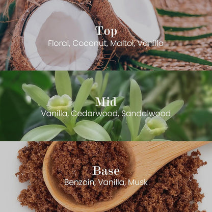 Natural Soy Candle| Vanilla Sandalwood | 5.3 Oz | Mini Scented Candles for Relaxation,Meditation, Home Décor | for Bedroom, Office, Party Small2