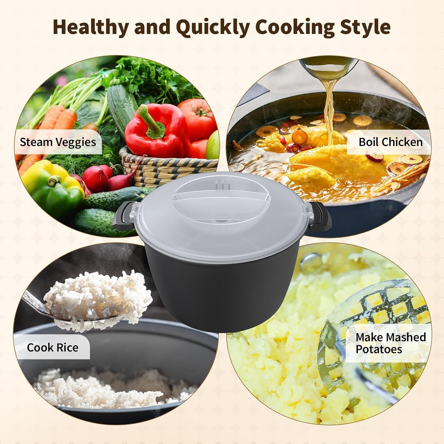 professional-large-micro-cookware-3-quart-microwave-rice-cooker-microwave-steamer-for-vegetables-safe-as-mixing-and-serving-bowls-food-storage-container-cooker-for-microwave-bpa-free-dishwasher-safe