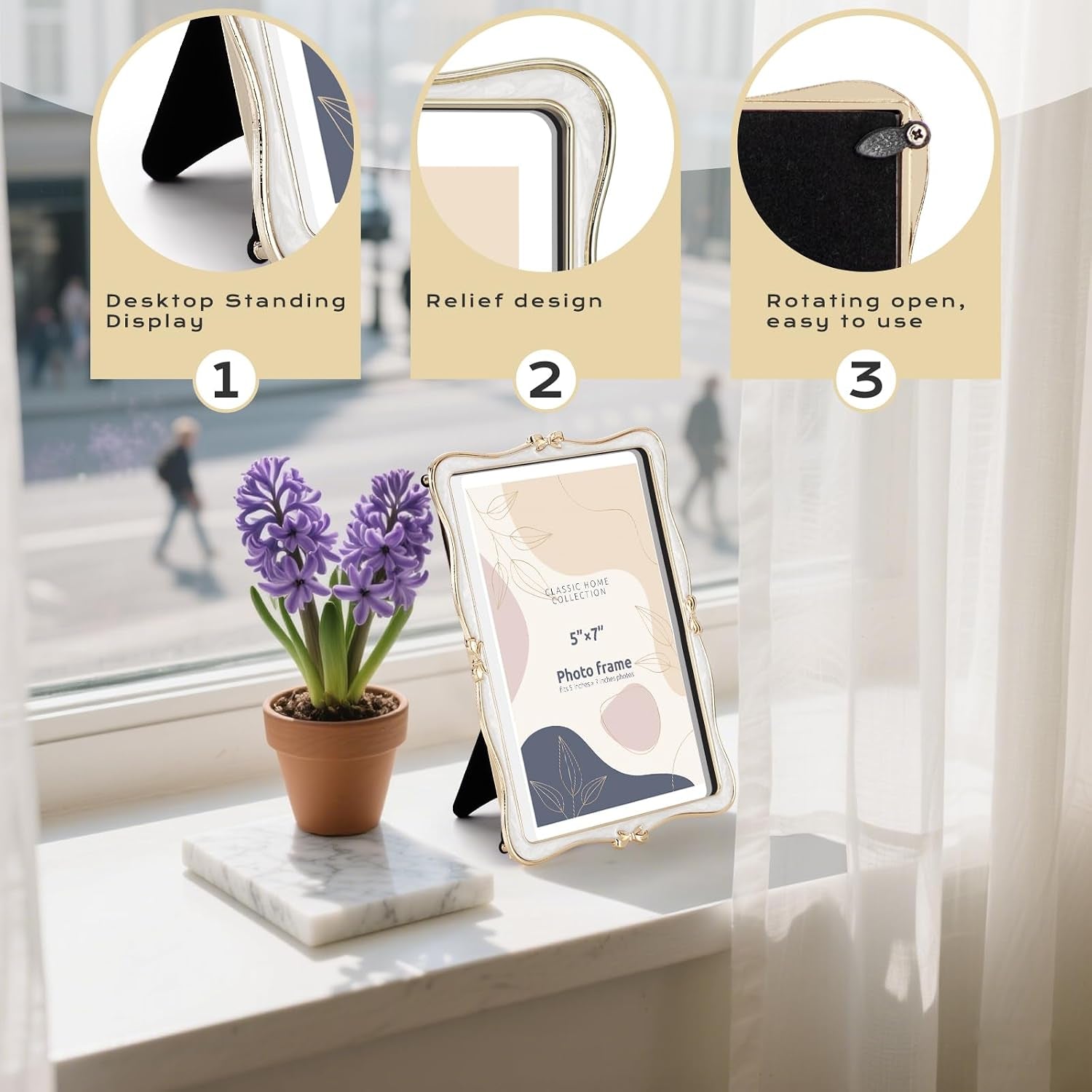 metal-bow-picture-frame-5x7-photo-frames-with-high-definition-glass-front-gift-ideas-tabletop-home-decorative-gold-white