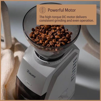 Baratza Encore Coffee Grinder ZCG485BLK, Black | Beginner-Friendly Grinder with Powerful Motor and 40Mm Conical Steel Burrs for Consistent, Brew-Ready Performance9