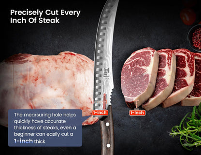 Butcher Breaking Knife for Meat Cutting, 10.5 Inch Carving Knife2