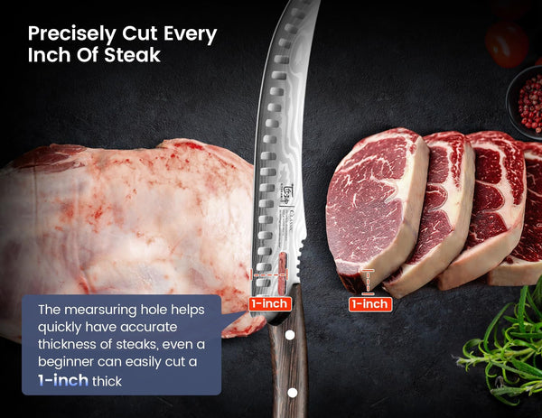 Butcher Breaking Knife for Meat Cutting, 10.5 Inch Carving Knife2