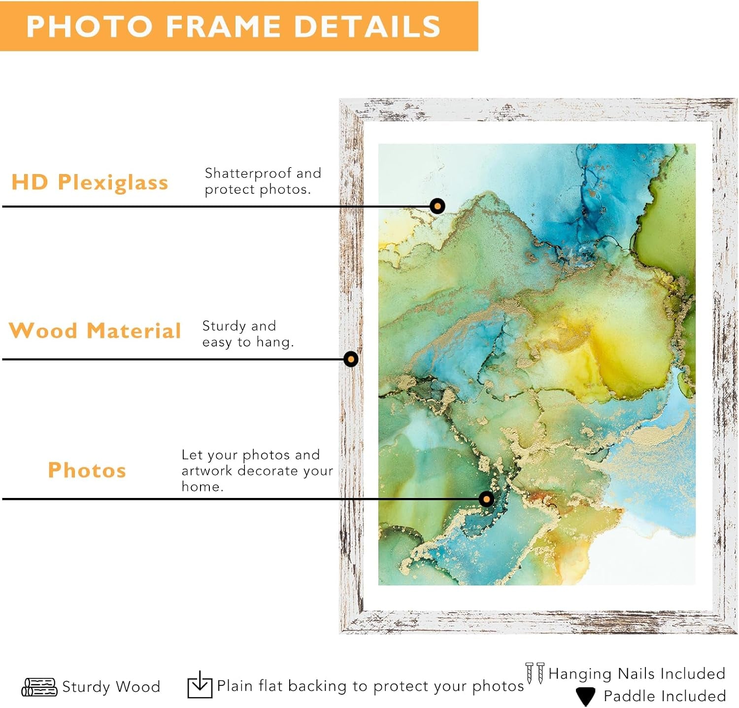 12x16-frame-rustic-white-with-10x14-mat-for-30-x-40cm-diamond-art-painting-display-photo-10-x-14-with-mat-or-12-x-16-without-mat-wood-12-by-16-picture-frame-for-wall-hanging-rustic-white-1-pack