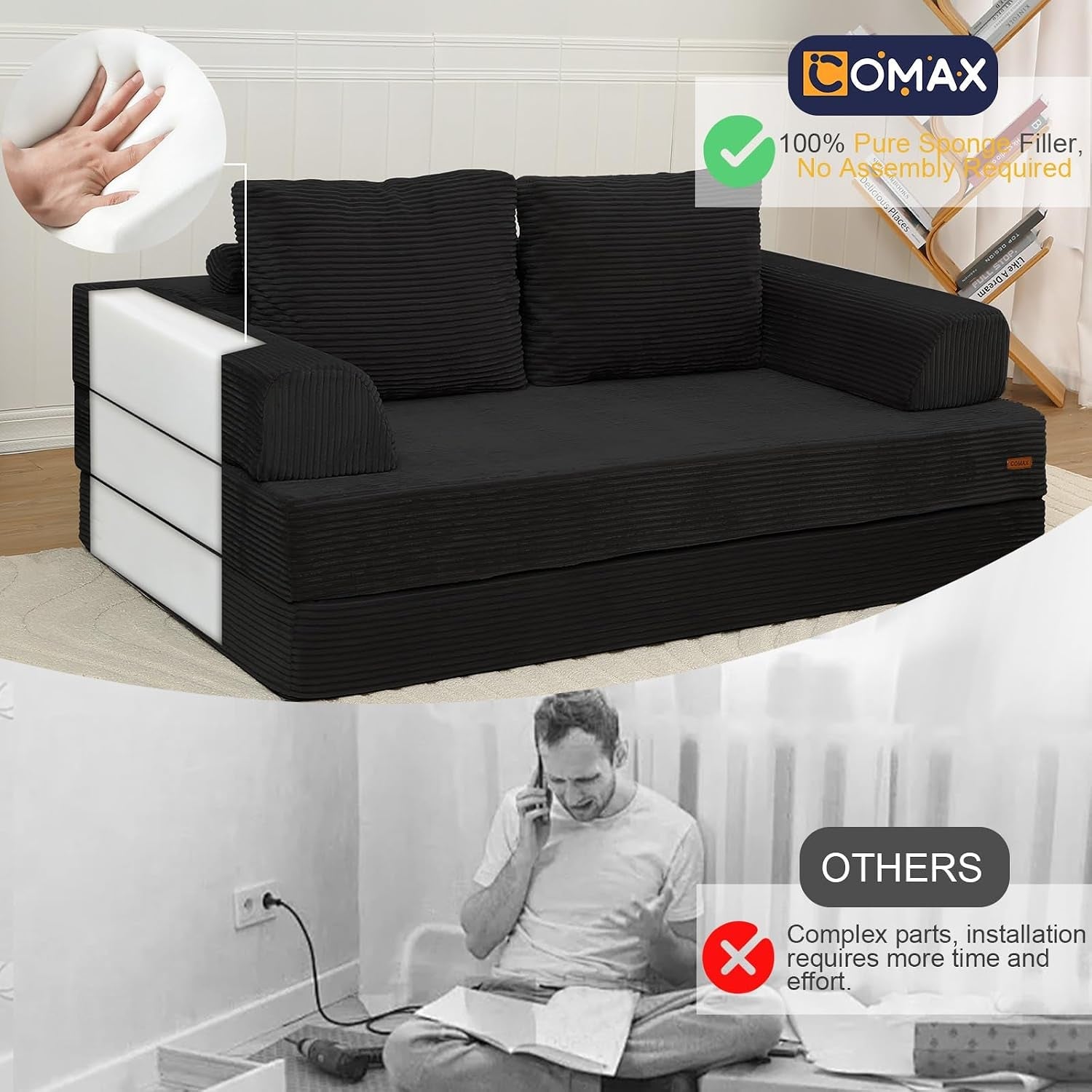 futon-sofa-bed-convertible-sofa-bed-folding-boneless-couches