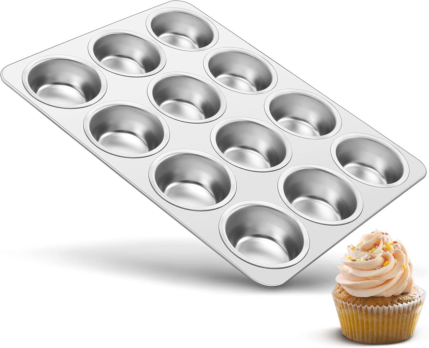 12-cup-muffin-pan-stainless-steel-muffin-tin-metal-cupcake-baking-pan-for-oven-regular-size-non-toxic-easy-clean-dishwasher-safe