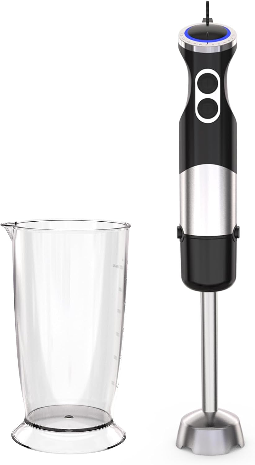 immersion-blender-handheld-12-speed-turbo-mode-hand-mixer-electric-for-kitchen-2-in-1-stick-portable-blender-with-beaker-for-baby-food-smoothie-puree-soup