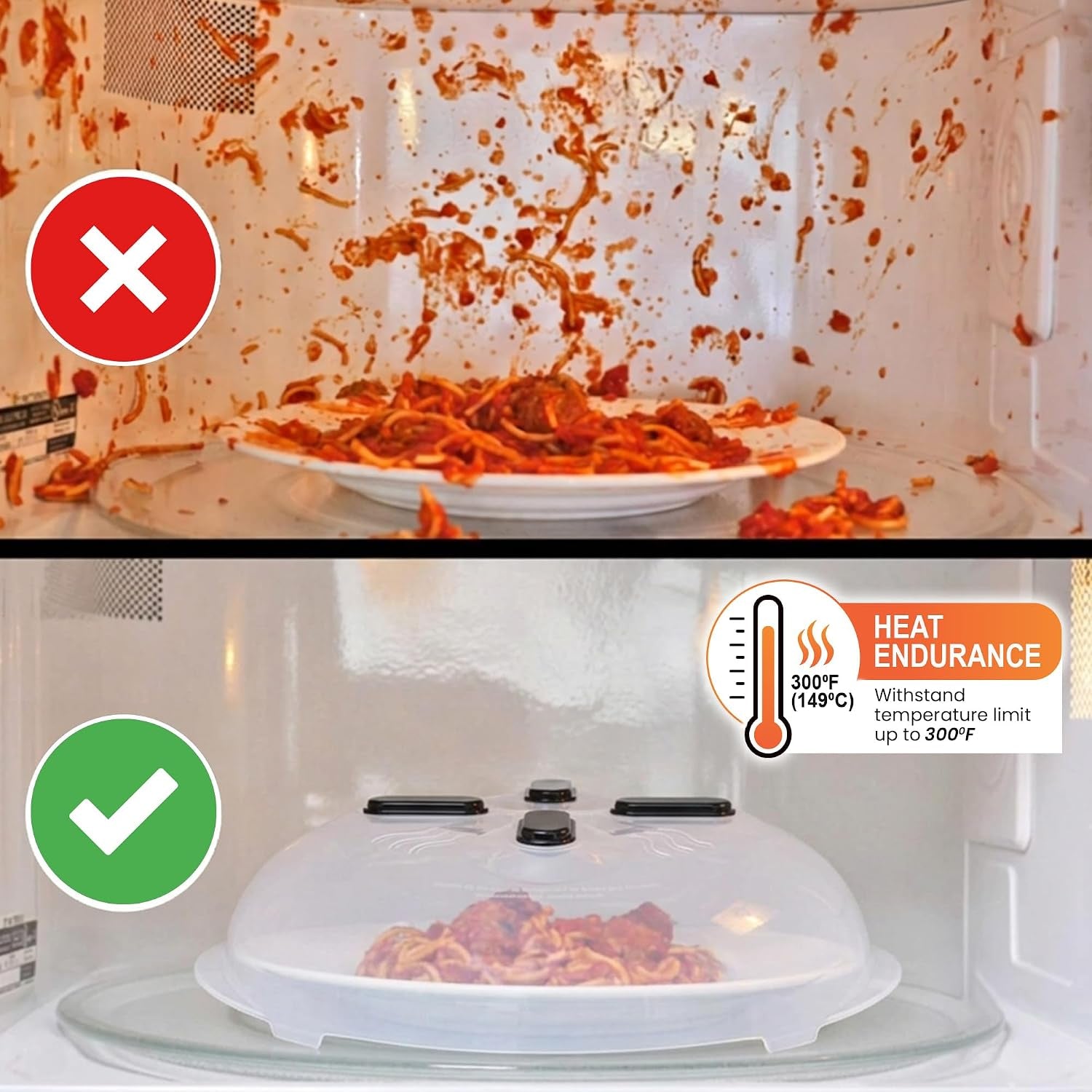 magnetic-microwave-splatter-cover-for-food-12-onyx-black-bpa-free-lid-vented-plate-guard-with-steam-vents-anti-splash-microwave-lid-dishwasher-safe-space-saving-magnetic-storage