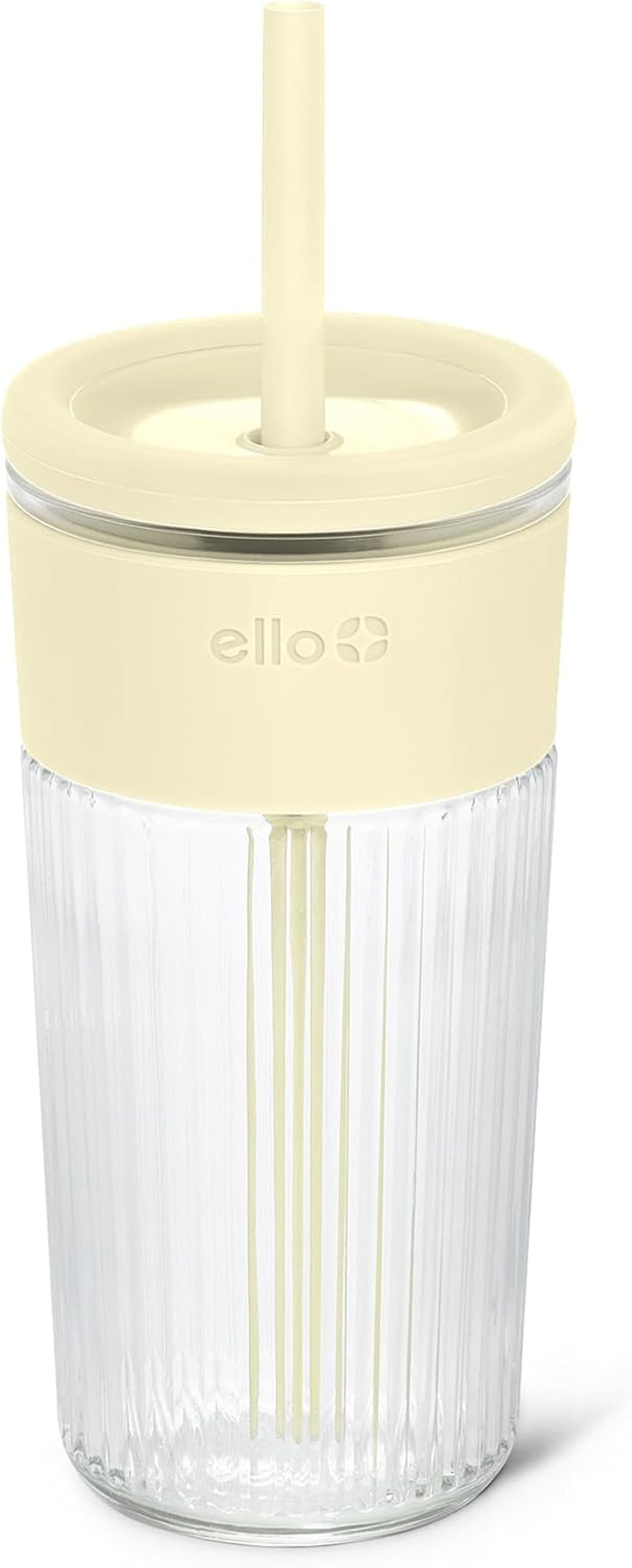 ava-18oz-glass-tumbler-with-straw-and-lid-for-iced-coffee-lemon-fluted-glass-cup-with-silicone-grip-straw-for-iced-drinks-splash-resistant-lid-dishwasher-safe-parts-car-cup-friendly
