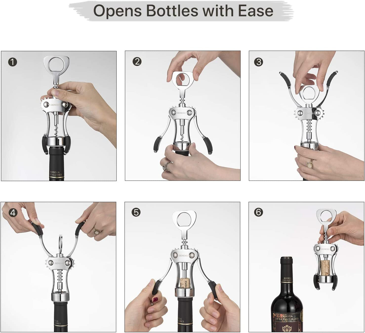 wine-opener-premium-wing-corkscrew-wine-bottle-opener-silver-durable-solid-zinc-alloy-body-precise-sharp-edged-screw-ergonomic-non-slip-grip-wing-handle-multifunctional-bottle-openers