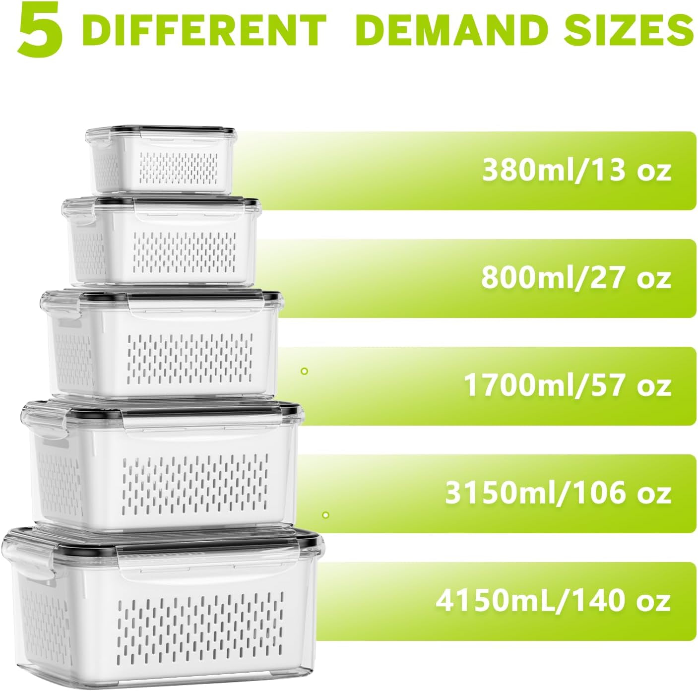 5-pack-fruit-storage-containers-for-fridge-plastic-fruit-containers-set