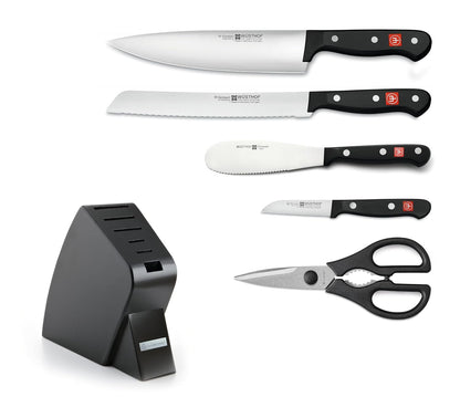WÜSTHOF Gourmet 6-Piece Studio Knife Block Set1