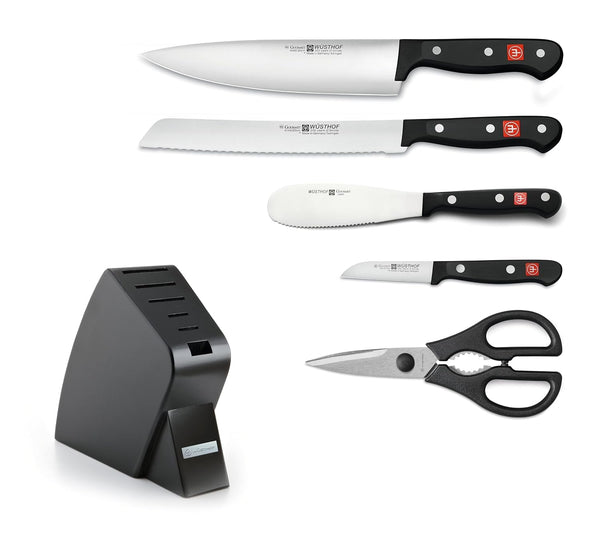 WÜSTHOF Gourmet 6-Piece Studio Knife Block Set1