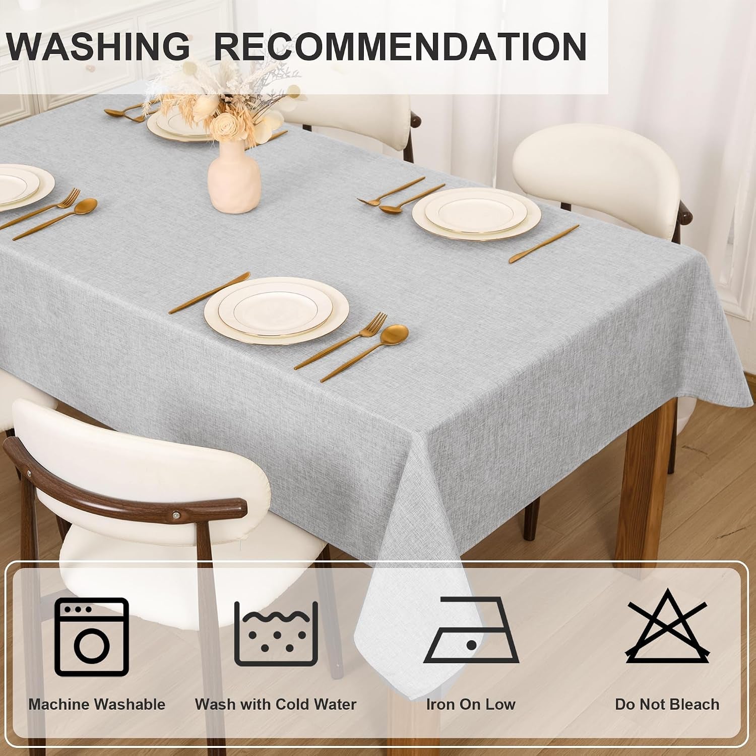 faux-linen-tablecloth-wrinkle-resistant-52-x-70-inch-grey-washable-dust-proof-rectangle-table-cloth-for-kitchen-dining-outdoor-picnic-farmhouse-decorative-oblong-table-cover