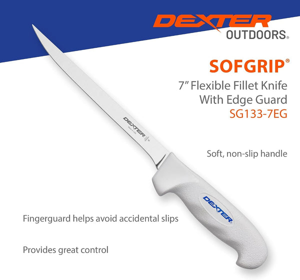 SOFGRIP 7" Flexible Fillet Knife with Edge Guard5
