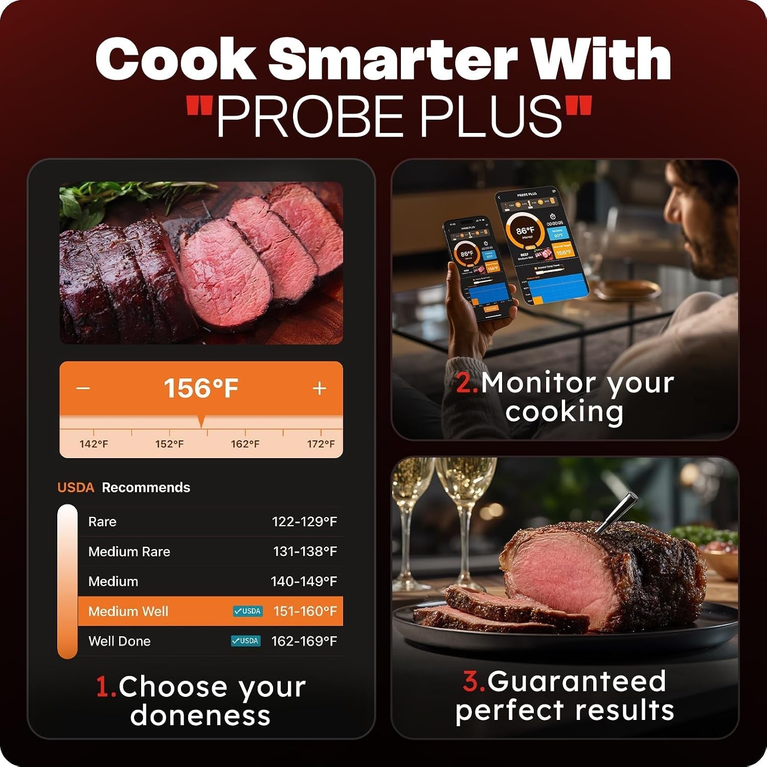 smart-bluetooth-wireless-meat-thermometer-digital-0-5s-instant-read-nist-0-5-f-food-thermometer-2-in-1-100h-battery-fast-charge-base-app-control-custom-menu-for-bbq-grill-smoker-oven