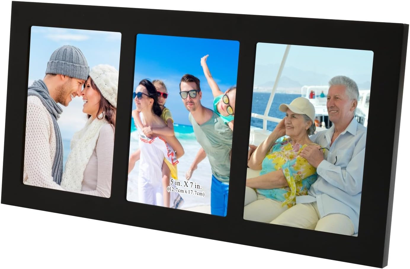 collage-picture-frame-black-wood-5x7-3-opening-1-pack