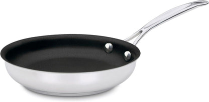 Chef'S Classic 7" Stainless Steel Nonstick Skillet Engineered with PURELYCERAMIC™, 722C-18NS1
