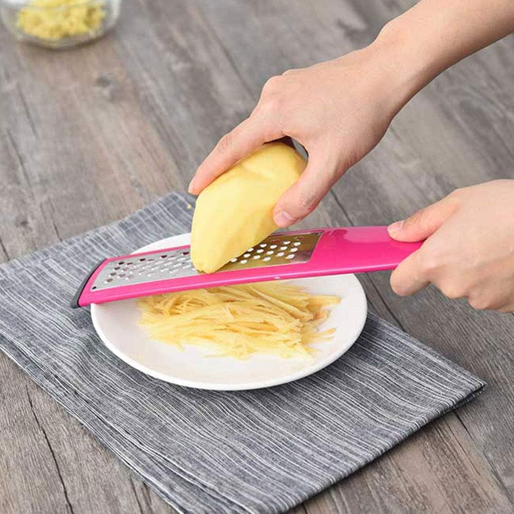 4pcs-multi-purpose-vegetable-slicer-set-stainless-steel-cheese-grater-vegetable-chopper-for-vegetables-fruits-hand-held-shredder-cutter-grater-slicer-kitchen-tool