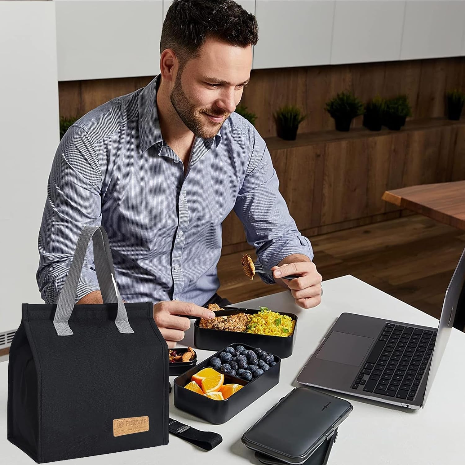 lunch-bag-for-women-men-waterproof-reusable-portable-lunch-tote-lunch-box-bag-thermal-cooler-bag-ideal-for-work-party-l-travel-picnic-light-black
