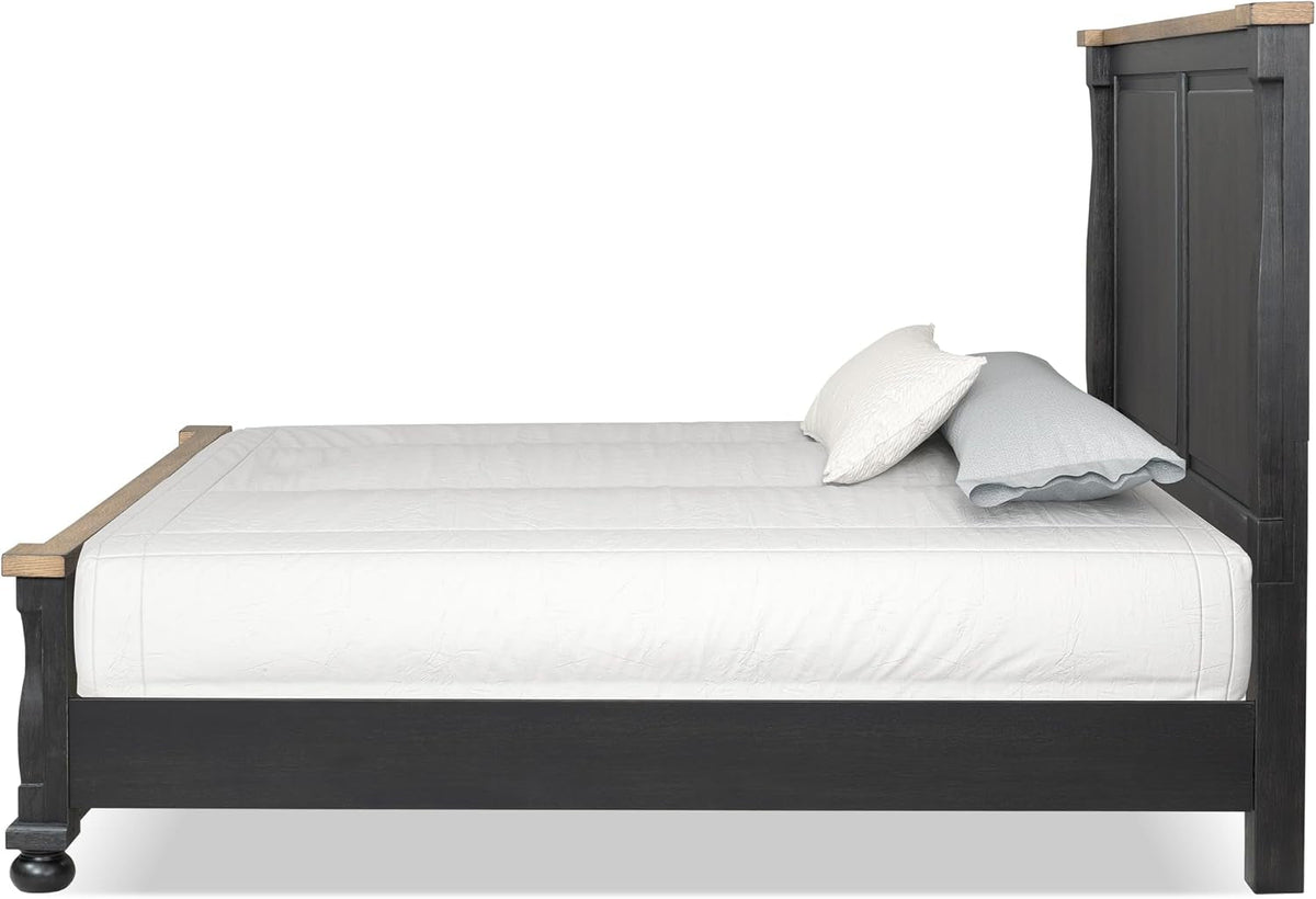 narella-modern-farmhouse-solid-wood-bed-frame-with-panel-headboard-wooden-bedframe-for-bedroom-guest-room-box-spring-required-black-rustic-oak-queen