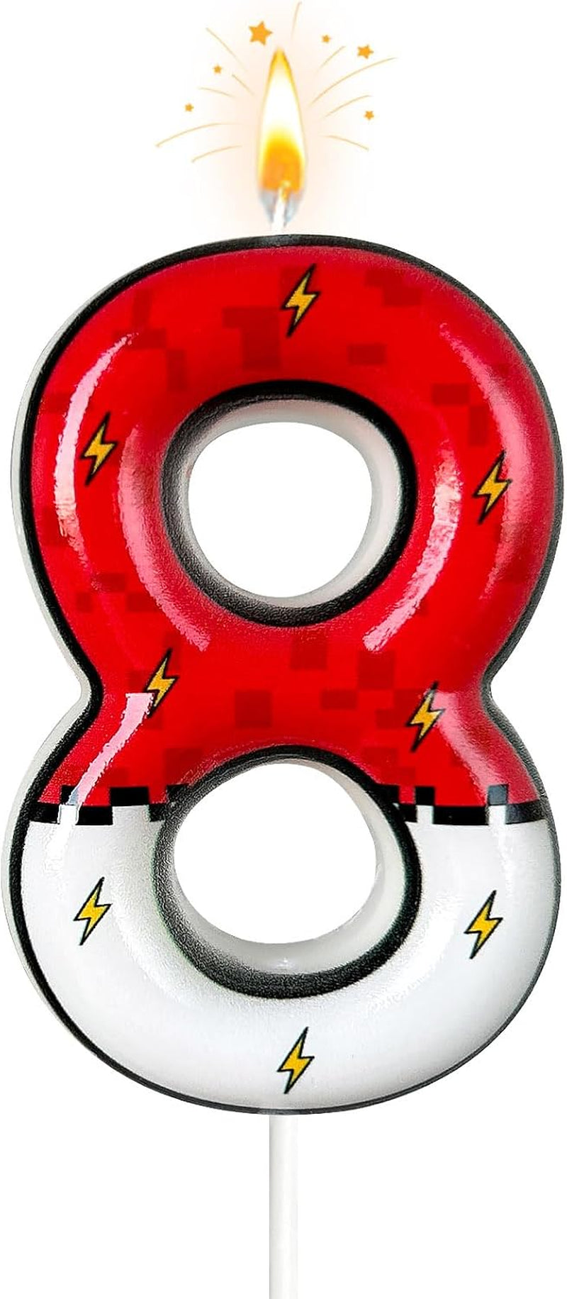 cartoon-white-and-red-lightning-cake-candle-digital-anime-cartoon-birthday-candle-cake-decoration-animation-birthday-decoration-party-supplies8