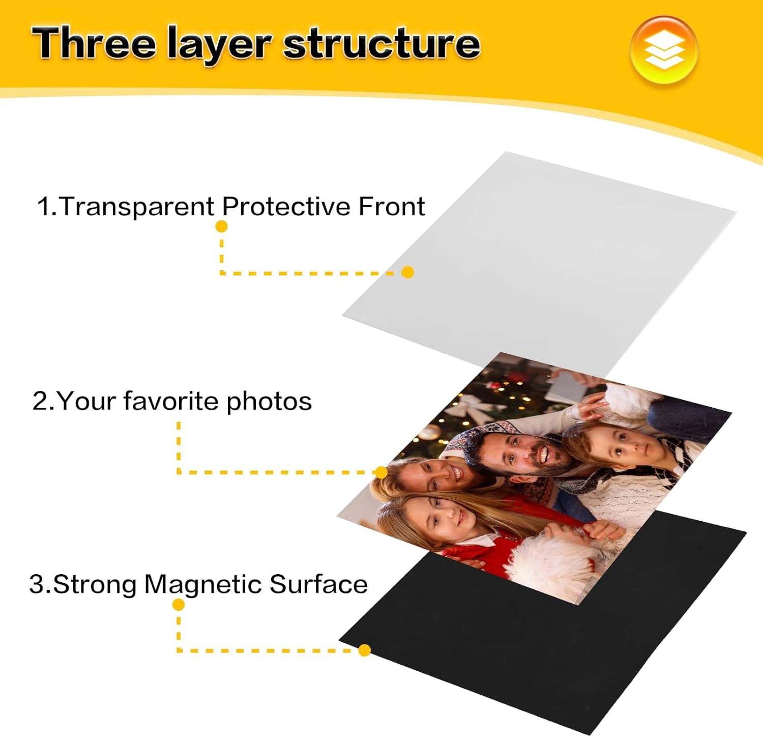 15-pack-magnetic-picture-frames-for-refrigerator-4x6-inch-black