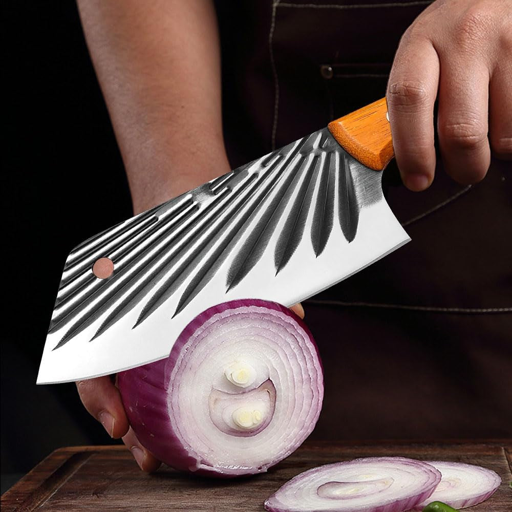 meat-cleaver-cleaver-knife-7-inch-stainless-steel-chef-knife-professional-kitchen-knives-meat-vege-slicer-sharp-cooking-knife-handmade-wood-handle