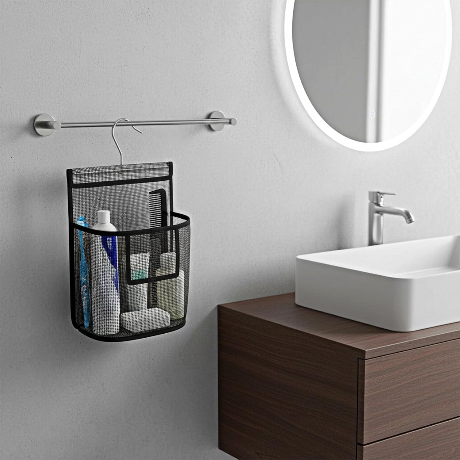 mesh-shower-caddy-hanging-pvc-bathroom-storage-bag-with-hooks-for-college-dorm-gym-swimming-rv-and-travel