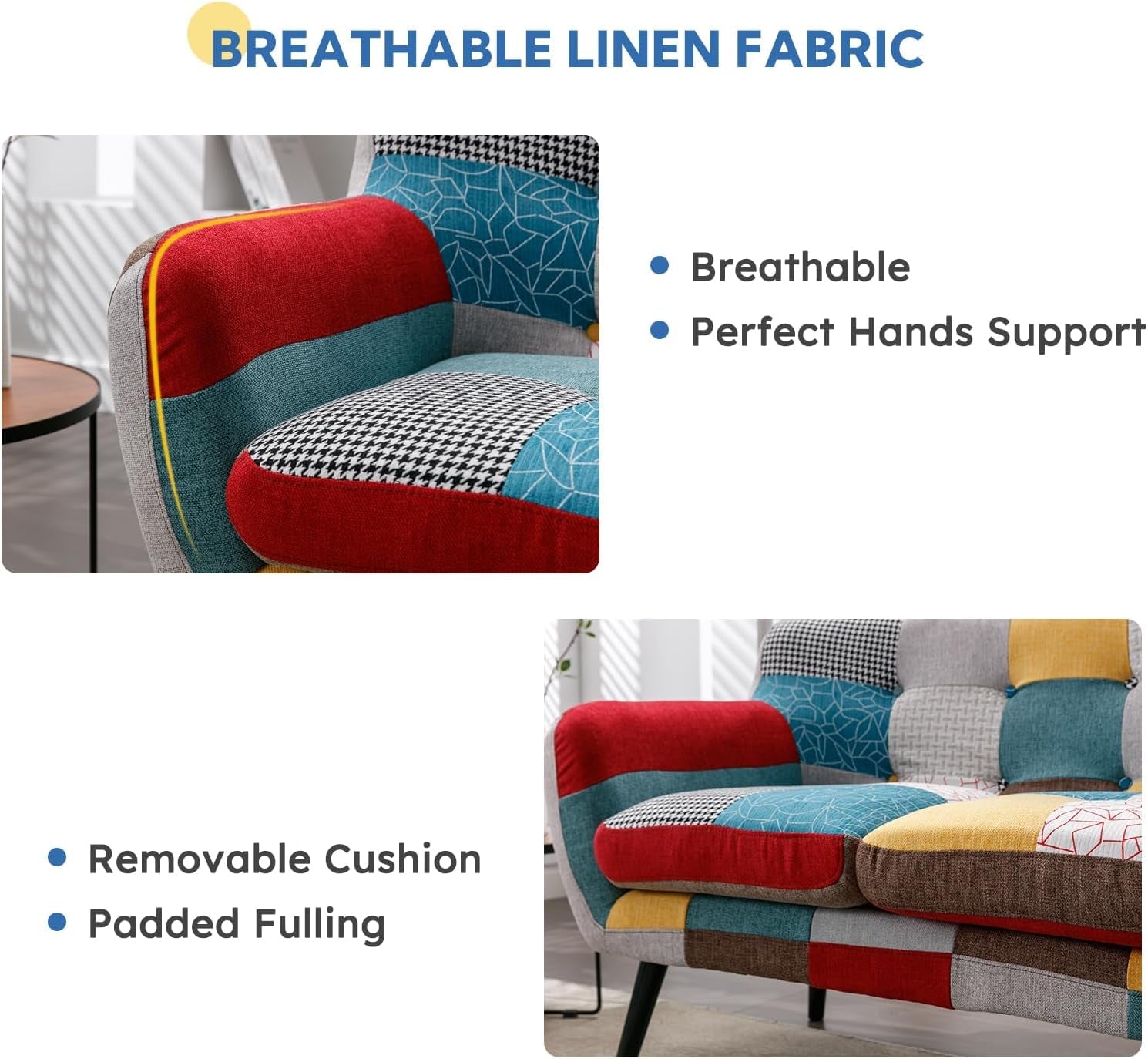 modern-boho-loveseat-couch-sofa-chair-for-living-room-bedroom-upholstered-colorful-plaid-fabric-2-seat-love-seat-sofa-with-wood-leg-for-small-space-one-loveseat