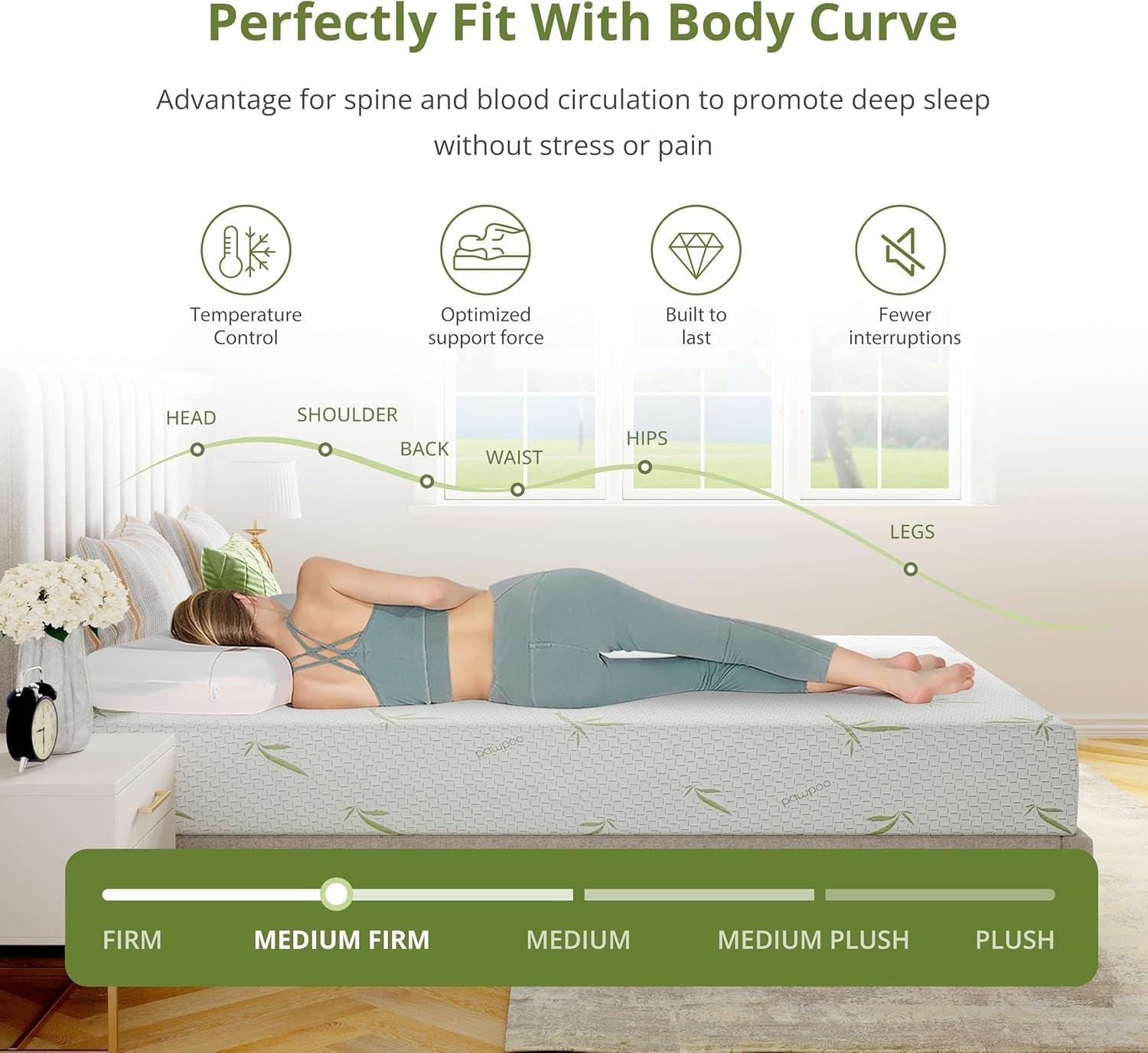 egohome-8-inch-twin-mattress-medium-firm-green-tea-memory-foam-mattress-cooling-green-tea-gel-washable-removable-cover-pressure-relief-bed-in-a-box-fiberglass-free-certipur-us-certified