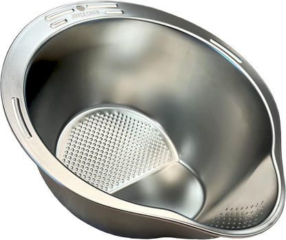 Joyce Chen Stainless Steel Rice Strainer Bowl Rice Washer Colander1